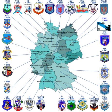 BK Chapters in Deutschland